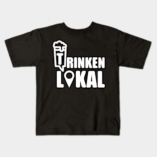 trinken lokal Kids T-Shirt